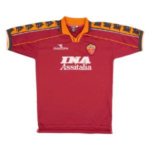 1998-99 AS Roma 1a Equipacion
