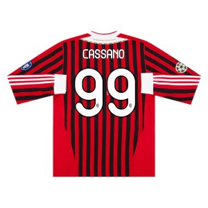 2011-12 AC Milan 1a Equipacion Manga Larga