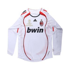 2007-08 AC Milan 2a Equipacion Manga Larga